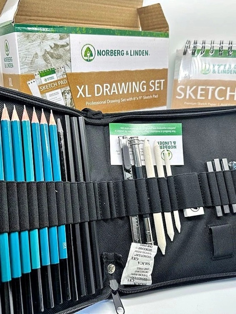 Norberg & Linden XL Drawing Set with Case